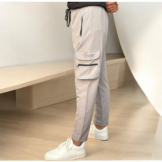 Six Pocket Light Grey Trouser