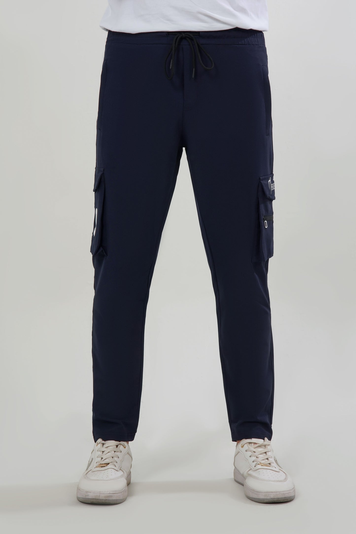 Six Pocket Blue Trouser