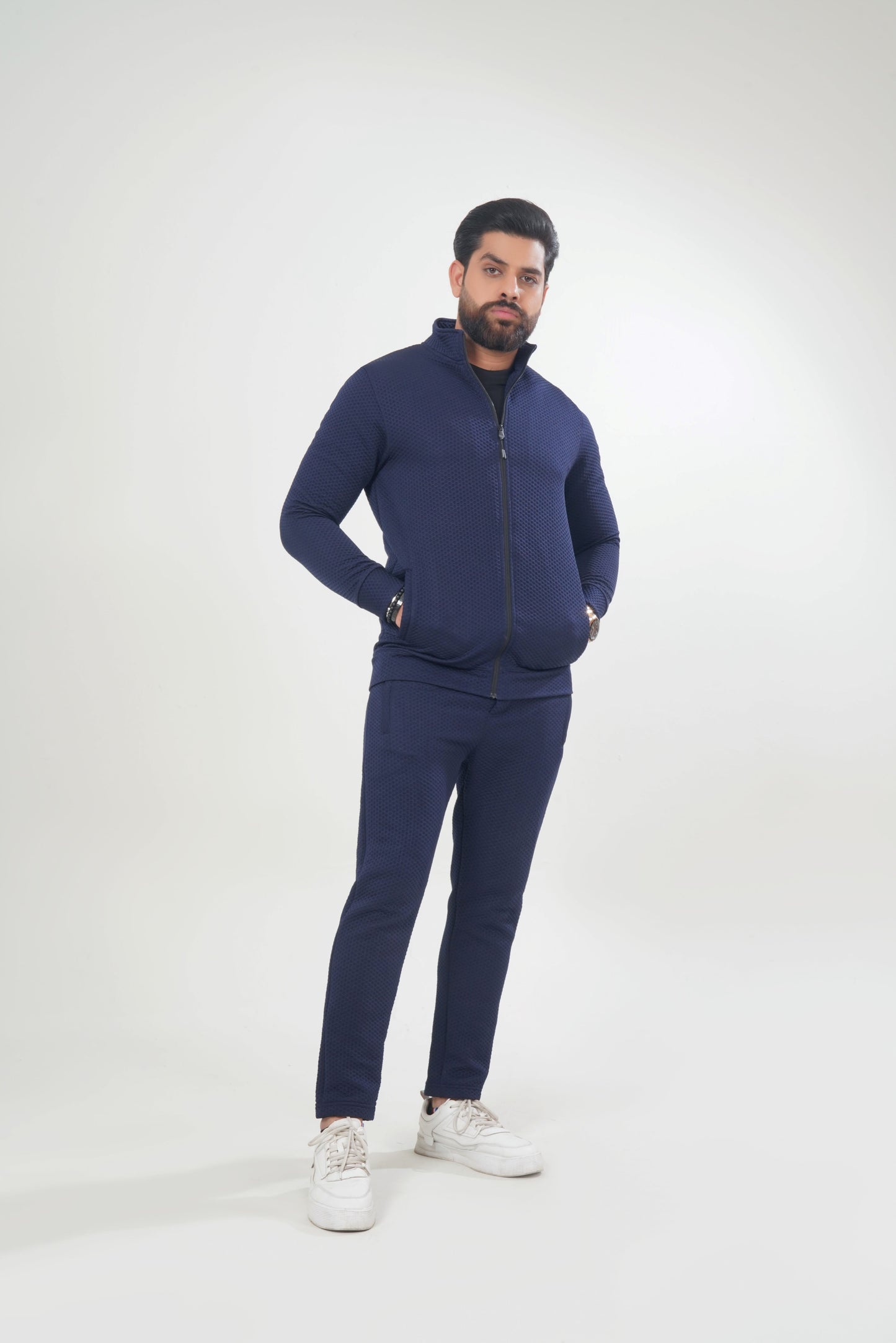 Texture Blue Tracksuit